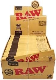 RAW CLASSIC KING SIZE WIDE PAPERS RAW CLASSIC KING SIZE WIDE PAPERS