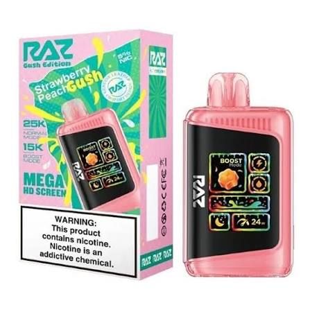 RAZ 25K LTZ STRAWBERRY PEACH GUSH RAZ 25K LTZ STRAWBERRY PEACH GUSH