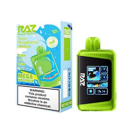 RAZ LTX 25K SOUR RASPBERRY PUNCH RAZ LTX 25K SOUR RASPBERRY PUNCH