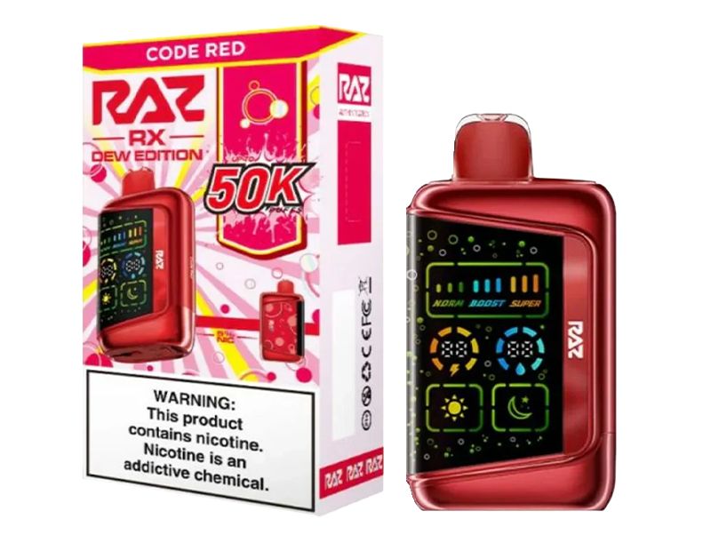 RAZ RX DEW EDITION 50K CODE RED