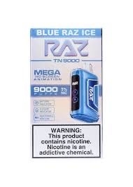 RAZ TN 9k BLUE RAZZ ICE RAZ TN 9k BLUE RAZZ ICE