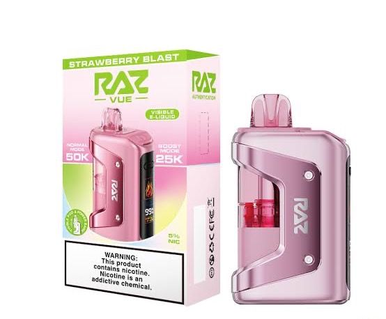 RAZ VUE 50K STRAWBERRY BLAST RAZ VUE 50K STRAWBERRY BLAST