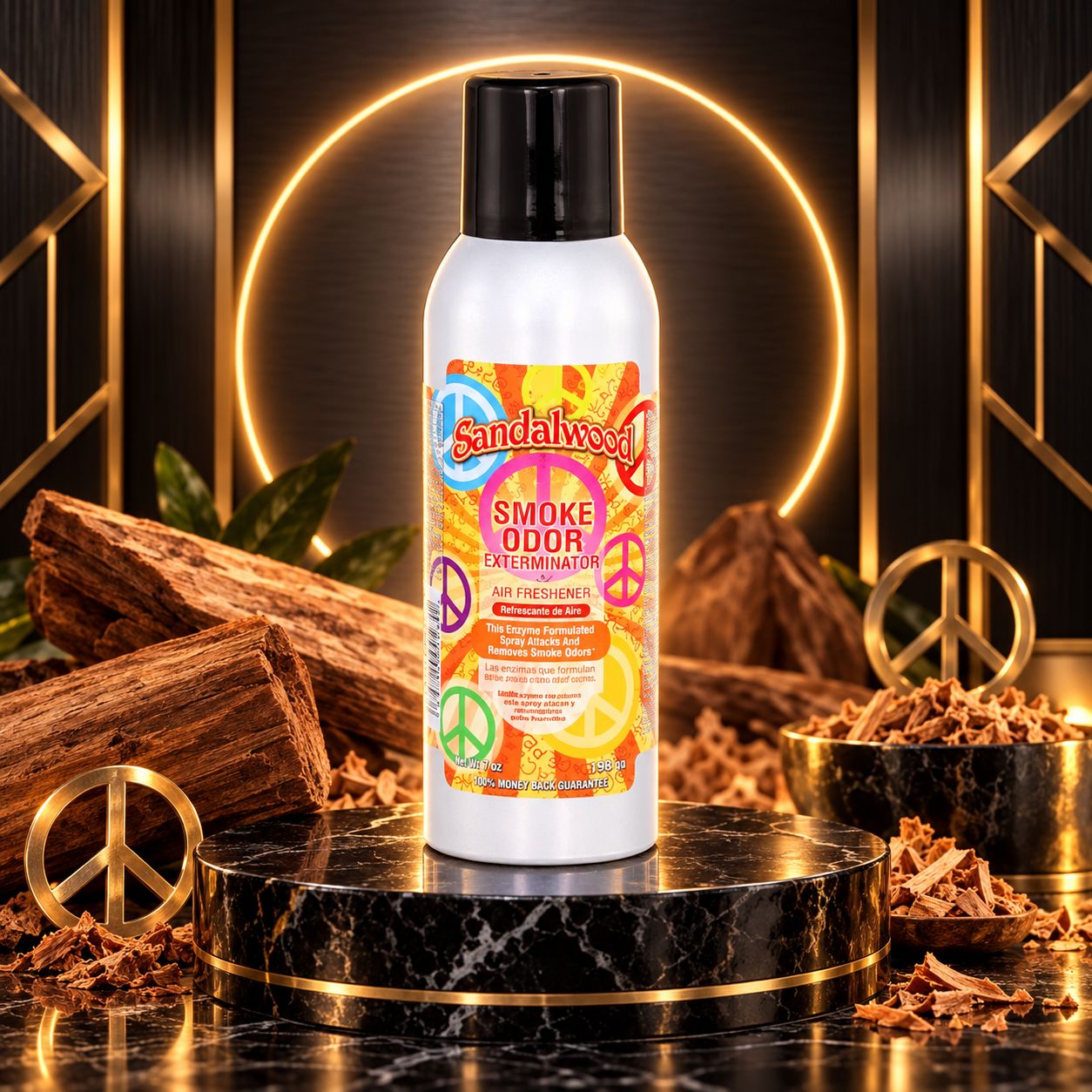 SANDLEWOOD SMOKE ODOR EXTERMINATOR & AIR FRESHENER 7OZ SANDLEWOOD SMOKE ODOR EXTERMINATOR & AIR FRESHENER 7OZ
