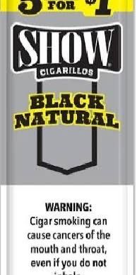 Show 5 For $1 BLACK NATURAL Show 5 For $1 BLACK NATURAL