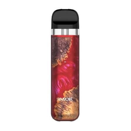 SMOK NOVO 2K KIT RED STABILIZING WOOD