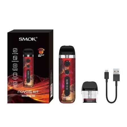 SMOK NOVO 5 KIT RED STABILIZING WOOD SMOK NOVO 5 KIT RED STABILIZING WOOD