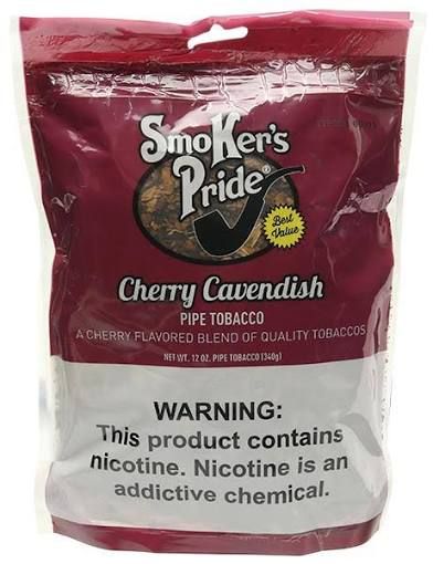 SMOKERS PRIDE CHERRY CAVENDISH PIPE TOBACCO 12 OZ SMOKERS PRIDE CHERRY CAVENDISH PIPE TOBACCO 12 OZ