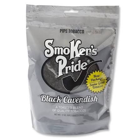 SMOKERS PRIDE BLACK CAVENDISH PIPE TOBACCO 12 OZ SMOKERS PRIDE BLACK CAVENDISH PIPE TOBACCO 12 OZ