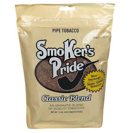 SMOKERS PRIDE CLASSIC BLEND PIPE TOBACCO 12 OZ SMOKERS PRIDE CLASSIC BLEND PIPE TOBACCO 12 OZ