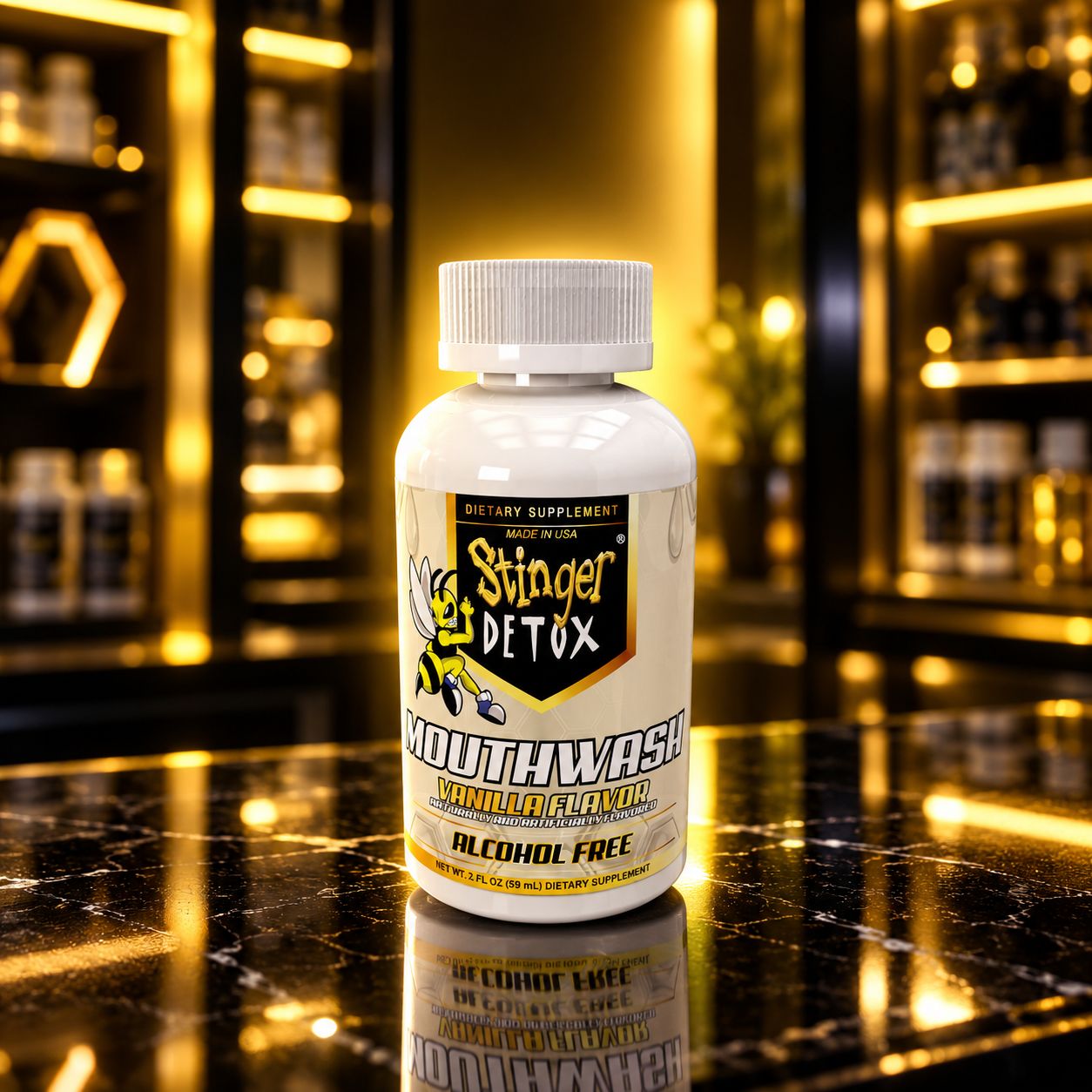 STINGER DETOX MOUTHWASH 2 OZ STINGER DETOX MOUTHWASH 2 OZ
