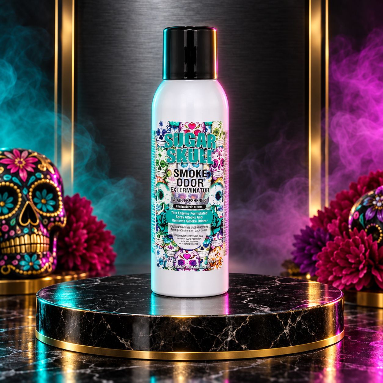 SUGAR SKULL SMOKE ODOR EXTERMINATOR &amp; AIR FRESHENER 7OZ