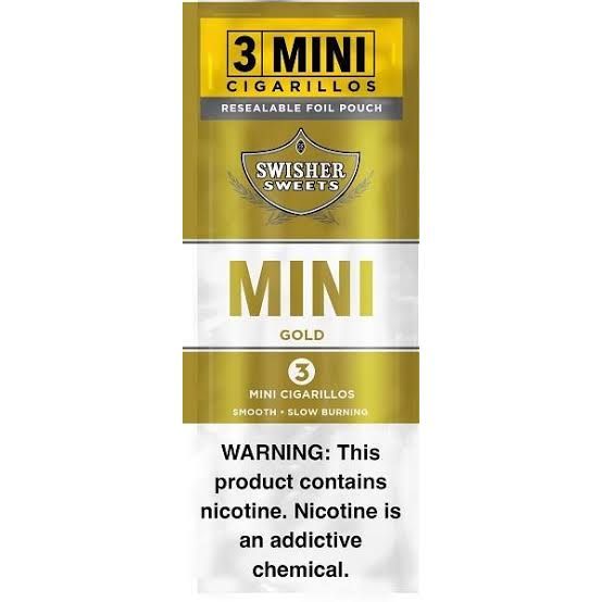 SWISHER SWEET MINI GOLD SWISHER SWEET MINI GOLD