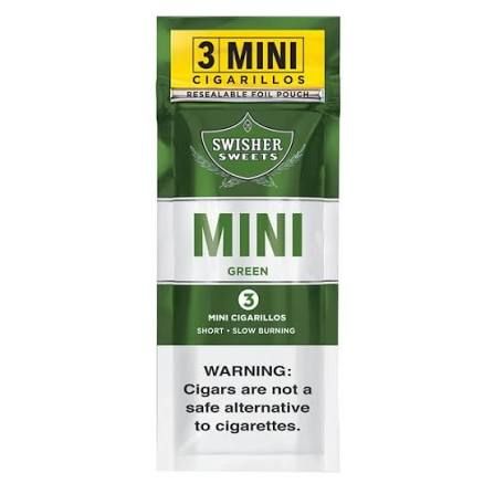 SWISHER SWEET MINI GREEN SWISHER SWEET MINI GREEN