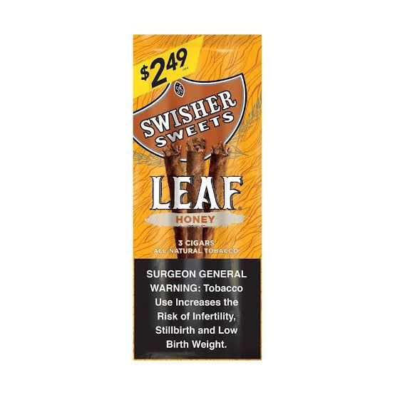 SWISHER SWEETS LEAF 3/ 2.49 HONEY SWISHER SWEETS LEAF 3/ 2.49 HONEY