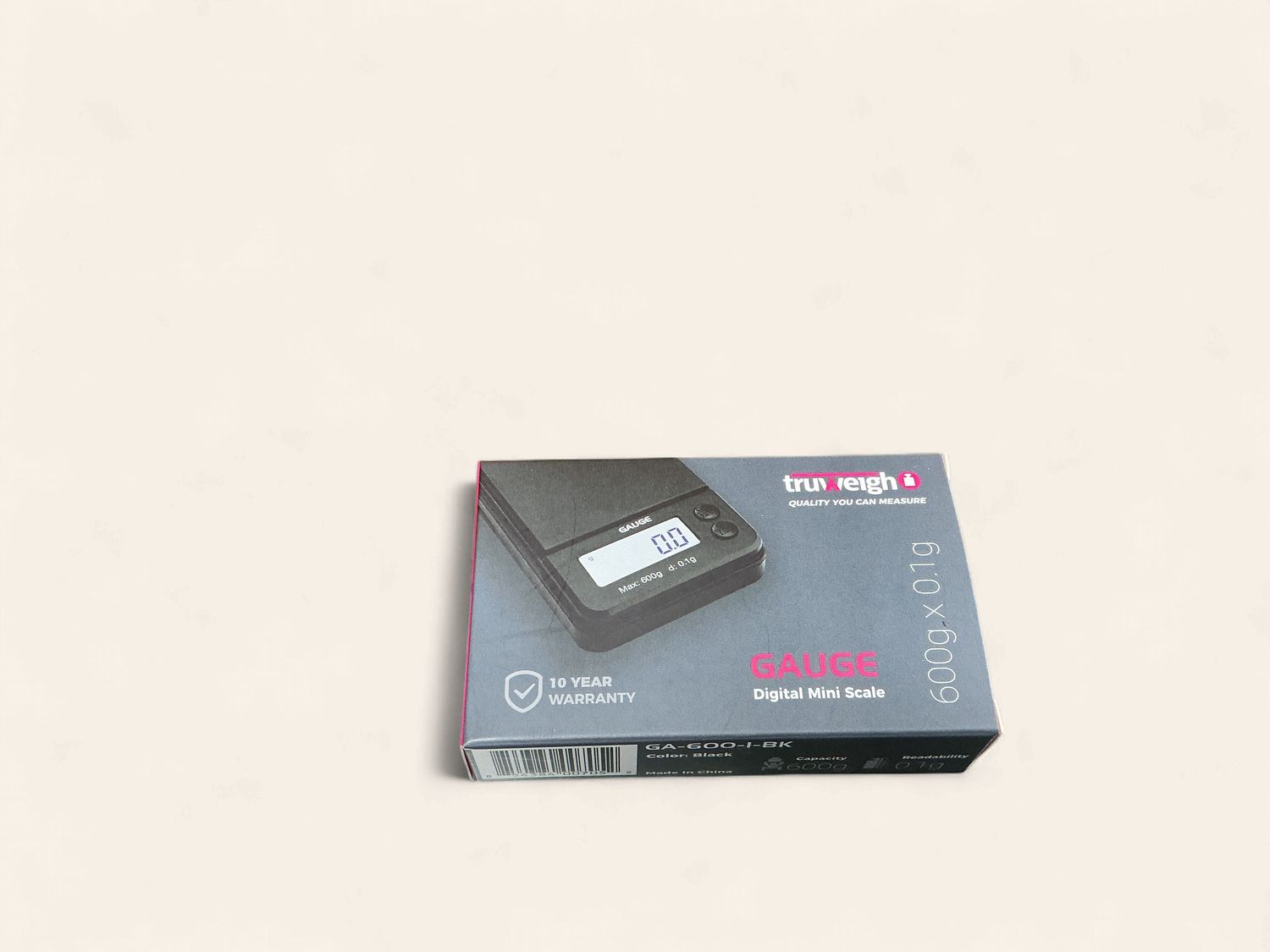 TRUWEIGH GAUGE 600G SCALE TRUWEIGH GAUGE 600G SCALE