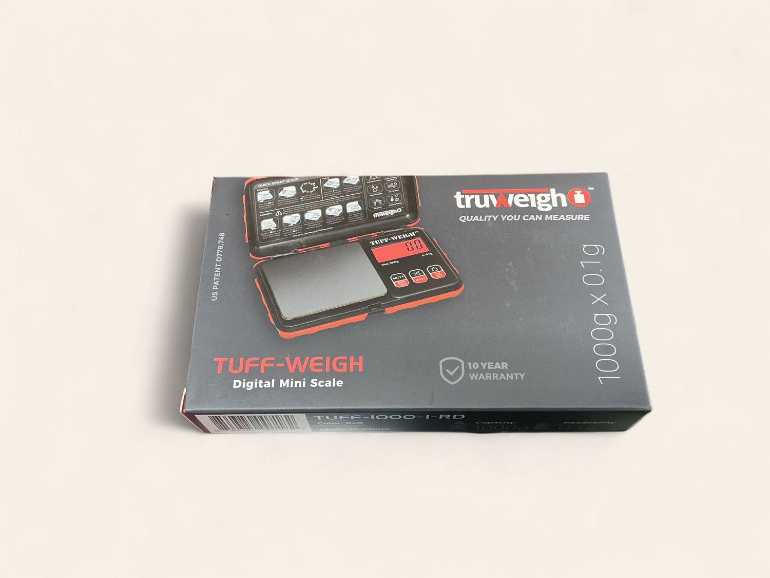 TRUWEIGH TUFF-WEIGH 1000G RED TRUWEIGH TUFF-WEIGH 1000G RED