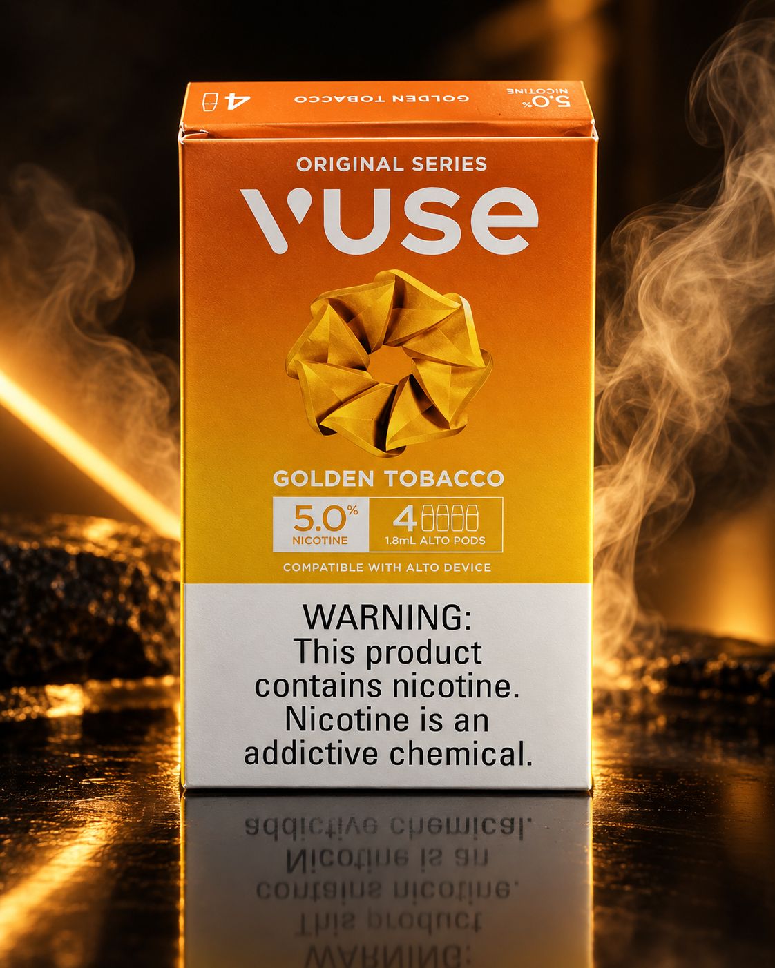 VUSE MENTHOL GOLDEN TOBACCO 5% VUSE MENTHOL GOLDEN TOBACCO 5%