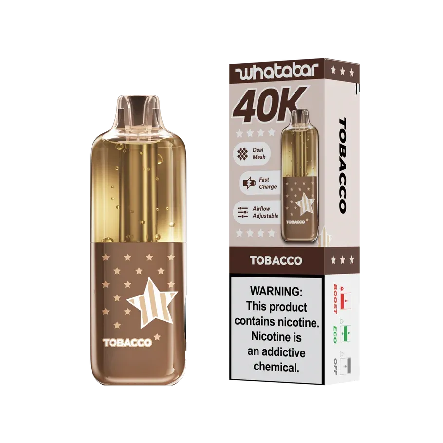 WHATABAR 40K TOBACCO