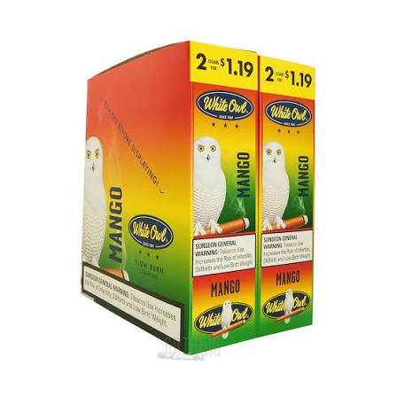 WHITE OWL 2 FOR 1.19 MANGO