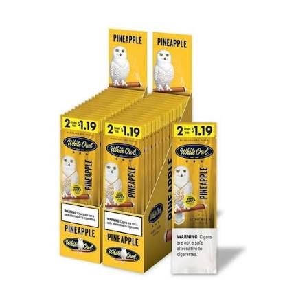 WHITE OWL 2 FOR 1.19 PINEAPPLE