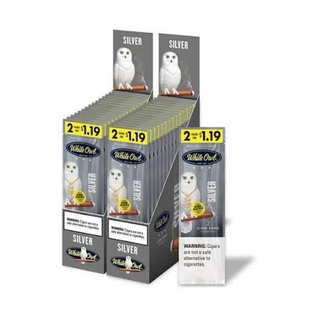 WHITE OWL 2 FOR 1.19 SILVER