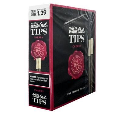 WHITE OWL 2 FOR 1.29 TIPS CHERRY WHITE OWL 2 FOR 1.29 TIPS CHERRY