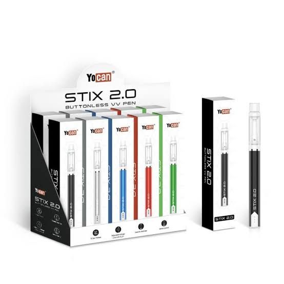 YOCAN STIX 2.0 BUTTONLESS VV PEN YOCAN STIX 2.0 BUTTONLESS VV PEN