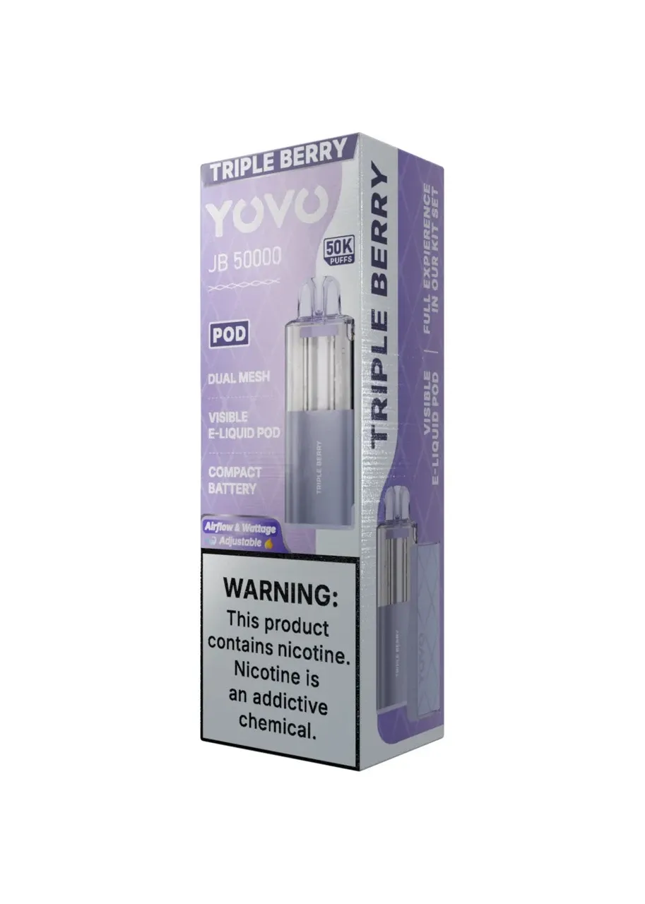 YOVO JB 50000 POD TRIPLE BERRY YOVO JB 50000 POD TRIPLE BERRY