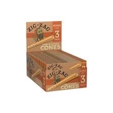 ZIG ZAG UNBLEACHED CONES KING SIZE 3 PACK ZIG ZAG UNBLEACHED CONES KING SIZE 3 PACK