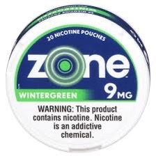 ZONE POUCHES 9MG WINTERGREEN ZONE POUCHES 9MG WINTERGREEN