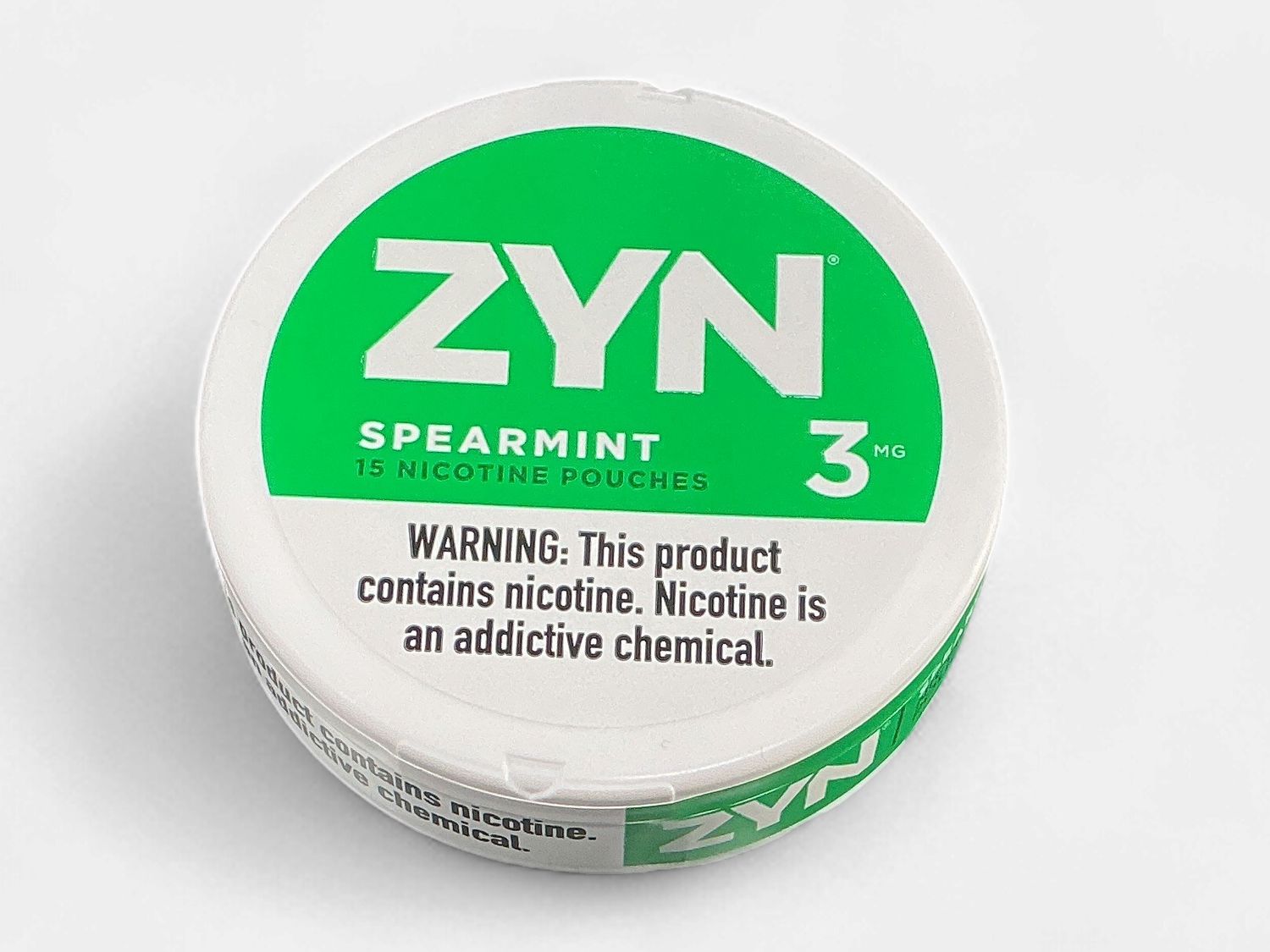 ZYN 3MG SPEARMINT ZYN 3MG SPEARMINT
