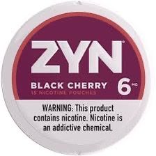ZYN 6MG BLACK CHERRY ZYN 6MG BLACK CHERRY