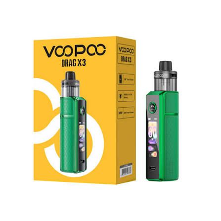 VOOPOO DRAG X3 KIT MOSS GREEN VOOPOO DRAG X3 KIT MOSS GREEN