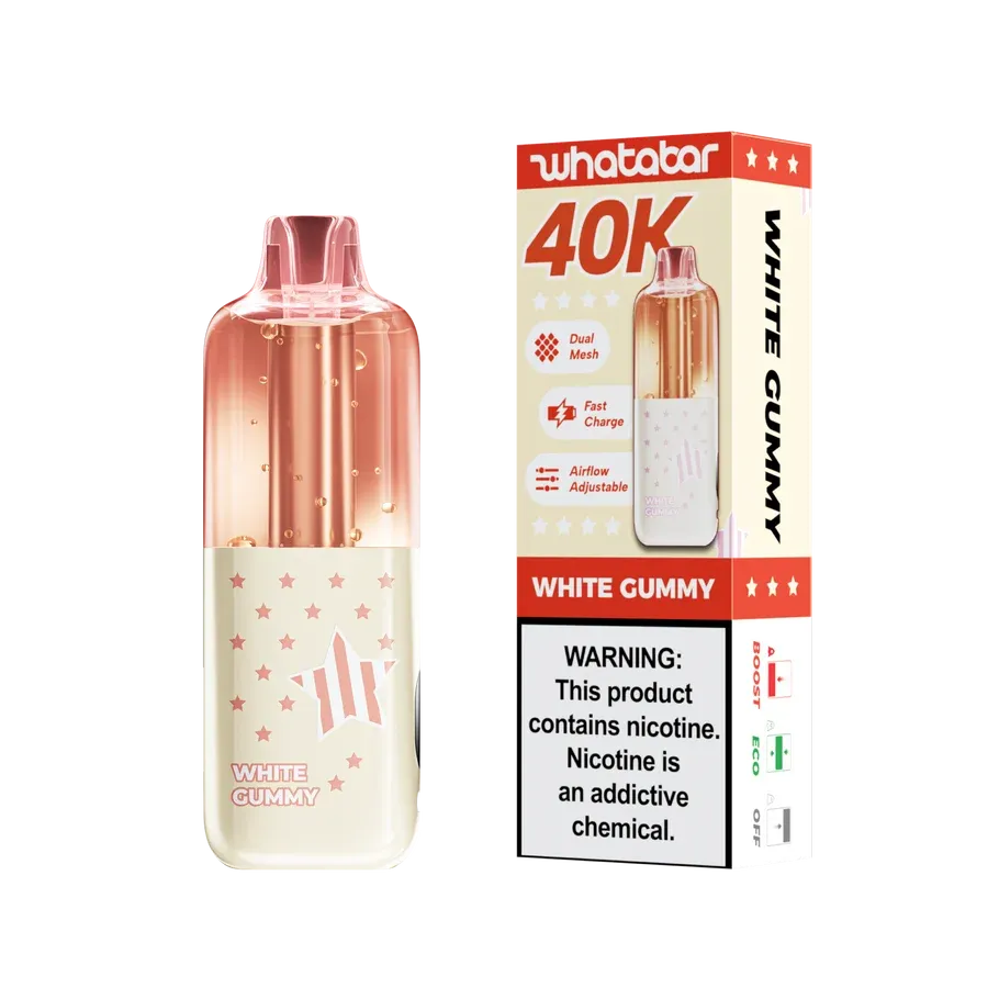 WHATABAR 40K WHITE GUMMY WHATABAR 40K WHITE GUMMY