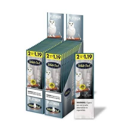 WHITE OWL 2 FOR 1.19 PLATINUM WHITE OWL 2 FOR 1.19 PLATINUM