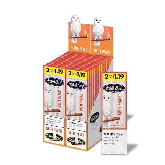 WHITE OWL 2 FOR 1.19 PEACH