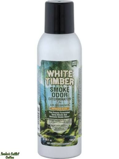 WHITE TIMBER SMOKE ODOR EXTERMINATOR & AIR FRESHENER 7OZ WHITE TIMBER SMOKE ODOR EXTERMINATOR & AIR FRESHENER 7OZ