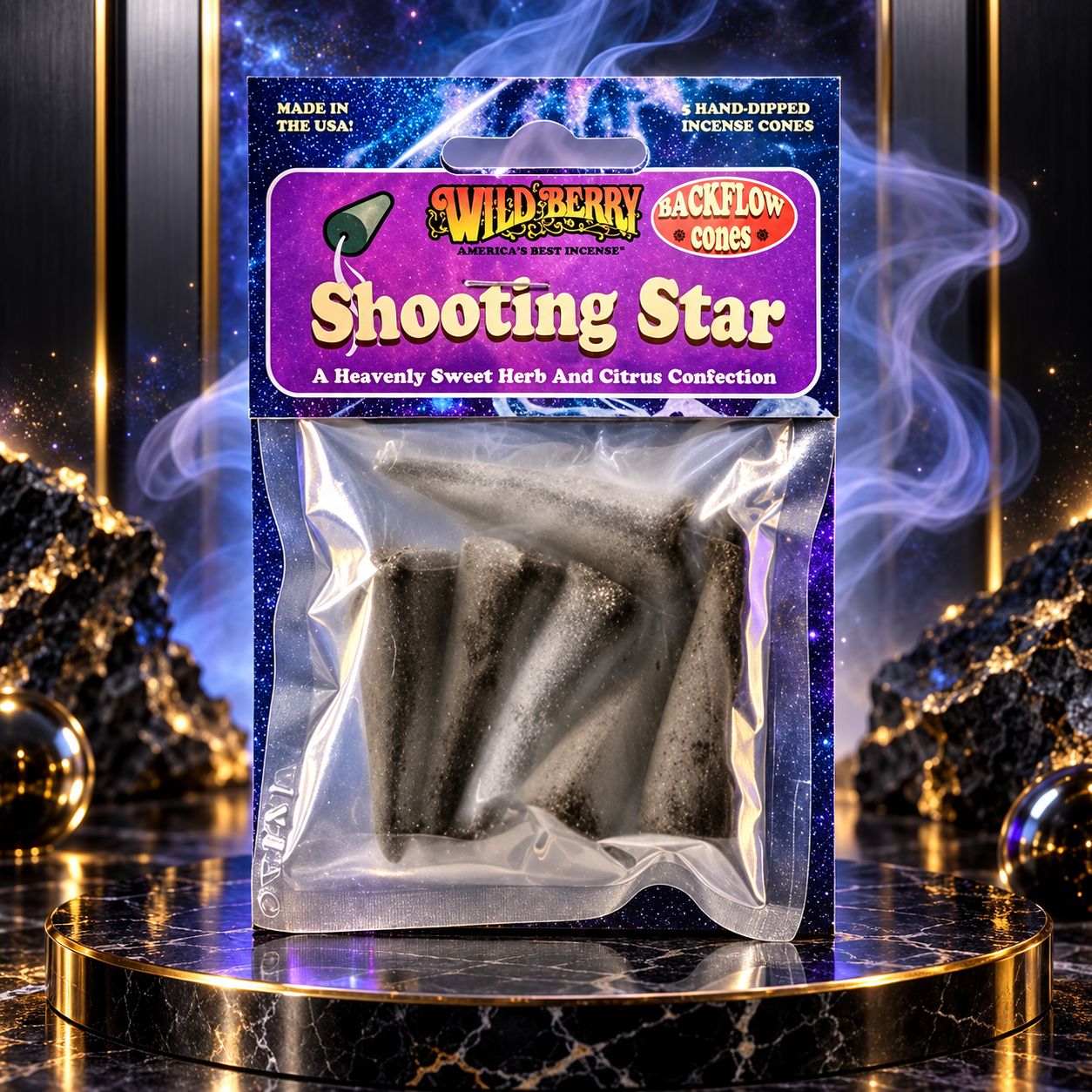 WILD BERRY BACKFLOW CONES SHOOTING STAR WILD BERRY BACKFLOW CONES SHOOTING STAR