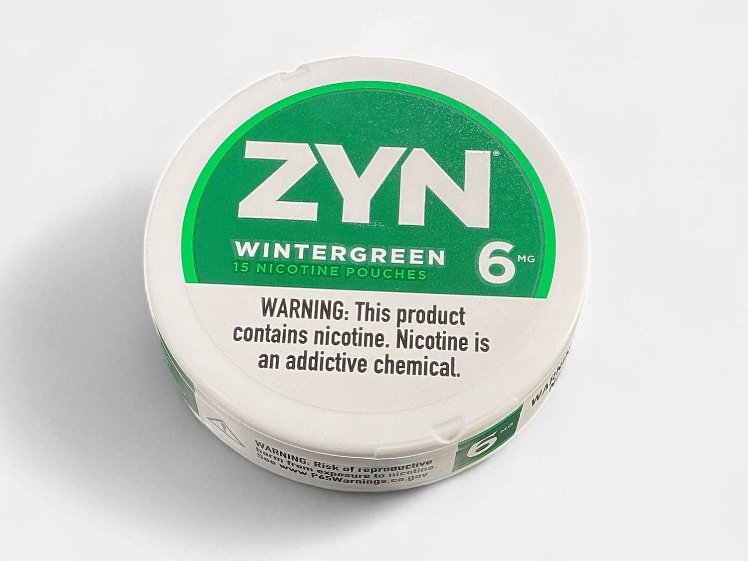 ZYN 6MG WINTERGREEN ZYN 6MG WINTERGREEN