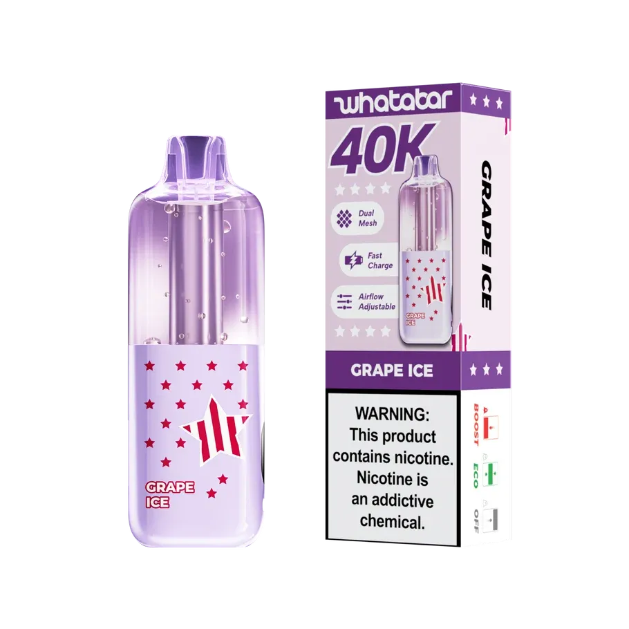 WHATABAR 40K GRAPE ICE WHATABAR 40K GRAPE ICE