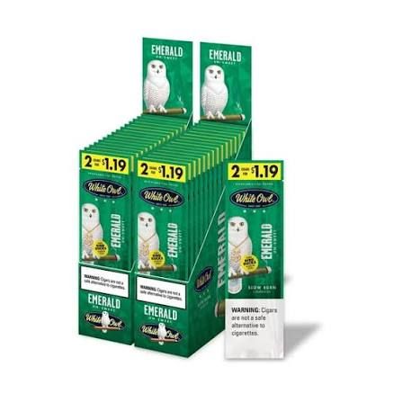 WHITE OWL 2 FOR 1.19 EMERALD