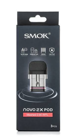 SMOK NOVO 2X MESH POD 0.9 MTL