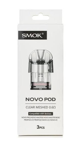 SMOK NOVO POD CLEAR MESHED 0.6