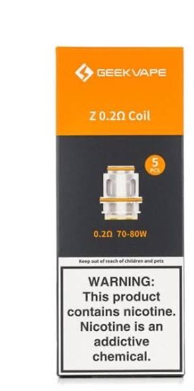 GEEKVAPE Z 0.2 COIL 70-80W GEEKVAPE Z 0.2 COIL 70-80W