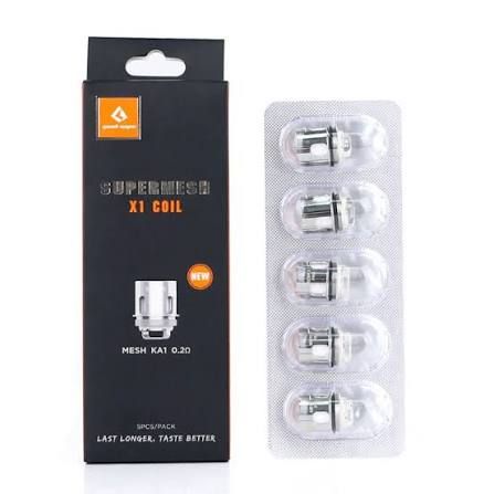 GEEKVAPE SUPERMESH X1 0.2 COIL GEEKVAPE SUPERMESH X1 0.2 COIL