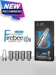 LOOKAH FIREBEE COIL 510 CONNECT QUARTZ CUP