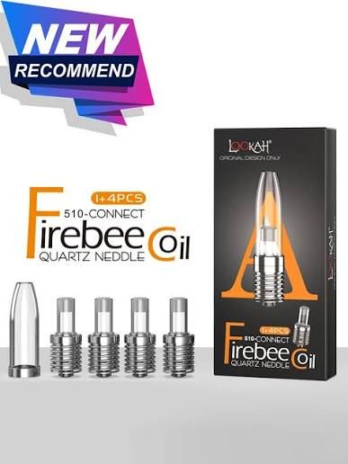 LOOKAH FIREBEE COIL 510 CONNECT QUARTZ NEEDLE LOOKAH FIREBEE COIL 510 CONNECT QUARTZ NEEDLE