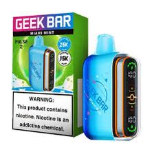 GEEK BAR PULSE 2 25K MIAMI MINT GEEK BAR PULSE 2 25K MIAMI MINT