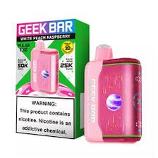 GEEK BAR PULSE X2 50K WHITE PEACH RASPBERRY GEEK BAR PULSE X2 50K WHITE PEACH RASPBERRY
