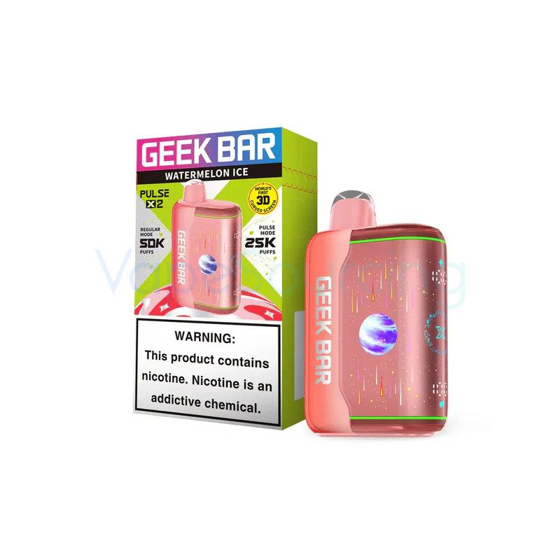 GEEK BAR PULSE X2 50K WATERMELON ICE GEEK BAR PULSE X2 50K WATERMELON ICE